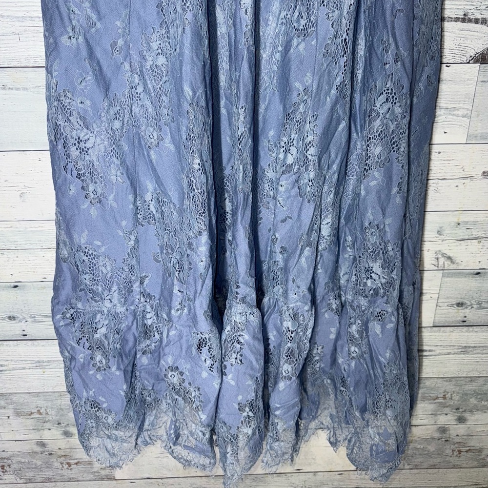 torrid Light Blue Floral Lace Maxi Dress - Picture 11 of 16